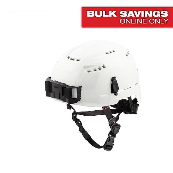 BOLT White Type 2 Class C Vented Safety Helmet