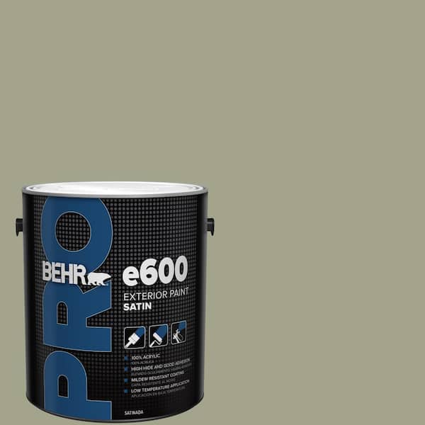1 gal. #400F-5 Promenade Satin Exterior Paint