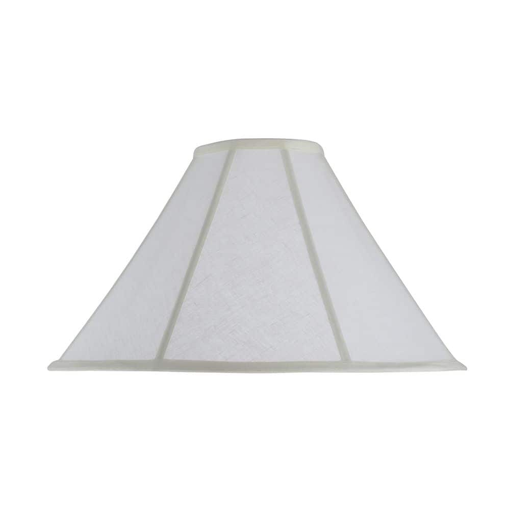 18 in. x 11.5 in. Off White Bell Lamp Shade price history on PriceWatchPro