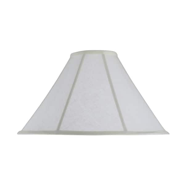 Aspen Creative Corporation 18 in. x 11.5 in. Off White Bell Lamp Shade
