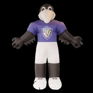 7 ft. Baltimore Ravens Holiday Inflatable Mascot