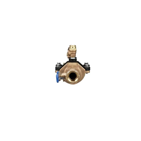 Watts 3/4 in. Bronze FPT x FPT Double Check Valve Assembly Backflow  Preventer 007M3QT - The Home Depot