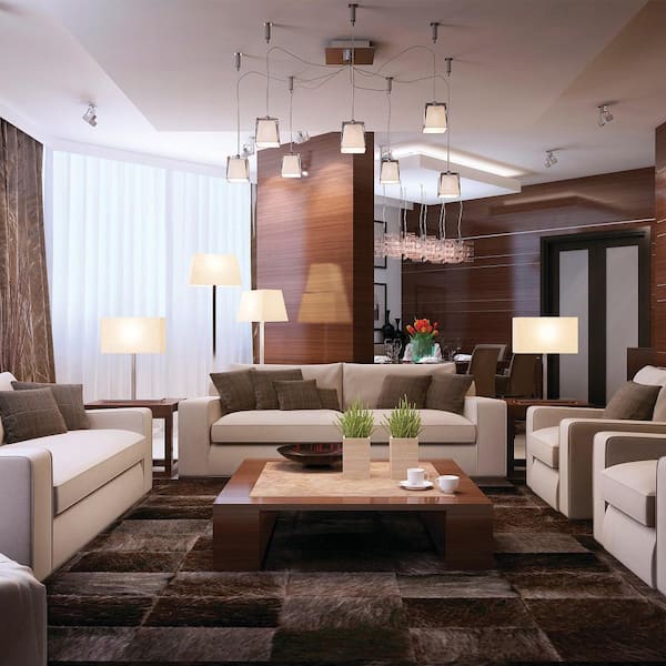 40-Watt Equivalent B10 E12 Candelabra Dimmable Filament CEC Frosted Glass Chandelier LED Light Bulb Soft White (2-Pack)