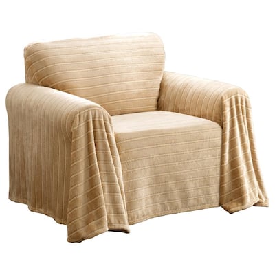 Nolan Cozy Linen Polyester Fits on Chair Cover 1-Piece