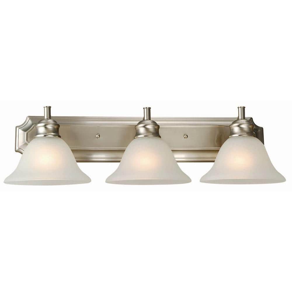 Bristol 3-Light Satin Nickel Vanity Light price history on PriceWatchPro