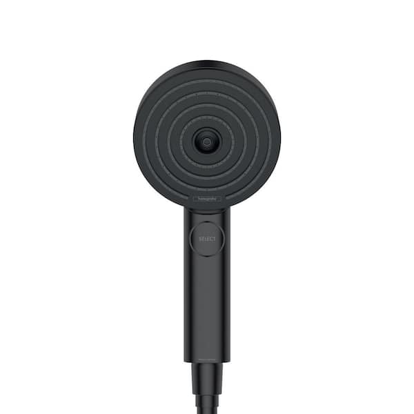 Hansgrohe Pulsify S 3-Spray Patterns 2.5 GPM 4.02 in. Wall Mount Handheld Shower Head in Matte Black