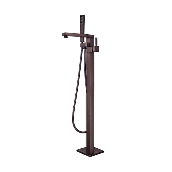 Barclay Products Cohen Single-Handle Freestanding Tub Faucet with Hand Shower in Oil Rubbed Bronze