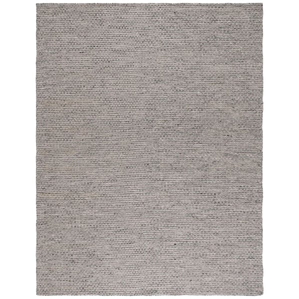 Vermont 9 ft. x 12 ft. Gray Abstract Lattice Area Rug