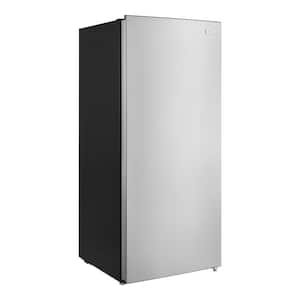 7.1 cu. ft. Manual Defrost Convertible Upright Freezer in Stainless Steel Look