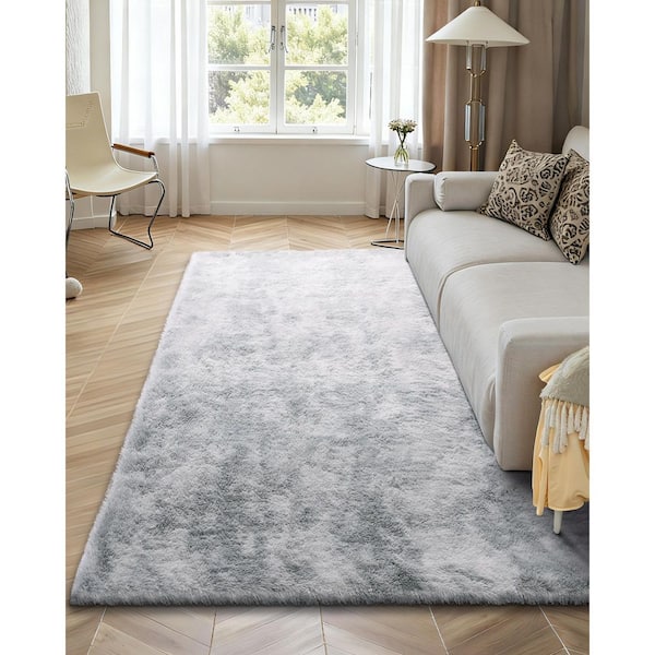 VEVOR Indoor Plush, 6 x 9 ft. Soft Plush Carpet, Furry Shag for