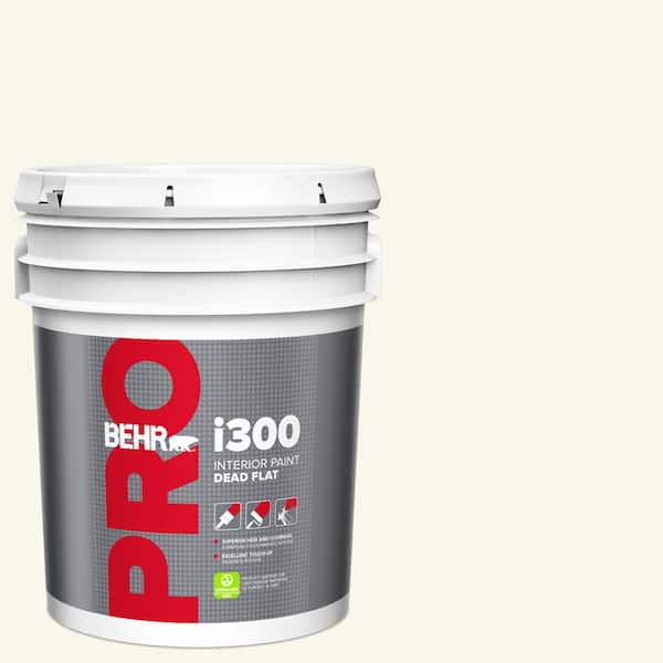 5 gal. #YL-W10 Night Blooming Jasmine Dead Flat Interior Paint