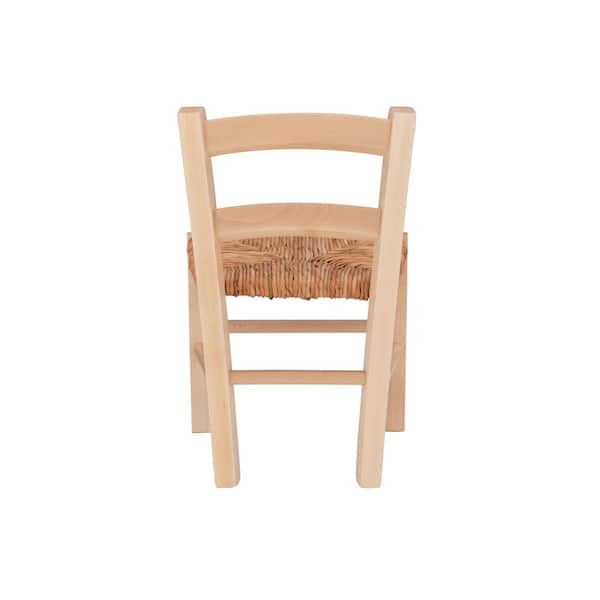 Linon Home Decor Sophie Natural Wood, Child Wooden Chair With Arms