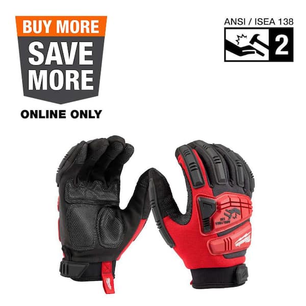 Large Impact Wrecking Work Glove