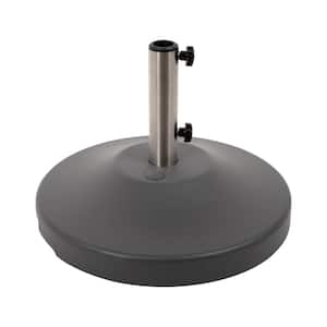 US Weight 80 lbs. Free Standing Umbrella Base in Grey