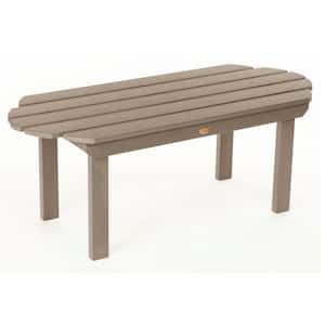 Classic Westport Woodland Brown Recycled Plastic Outdoor Coffee Table