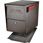Package Master Locking Post-Mount Mailbox with High Security Reinforced Patented Locking System, Bronze