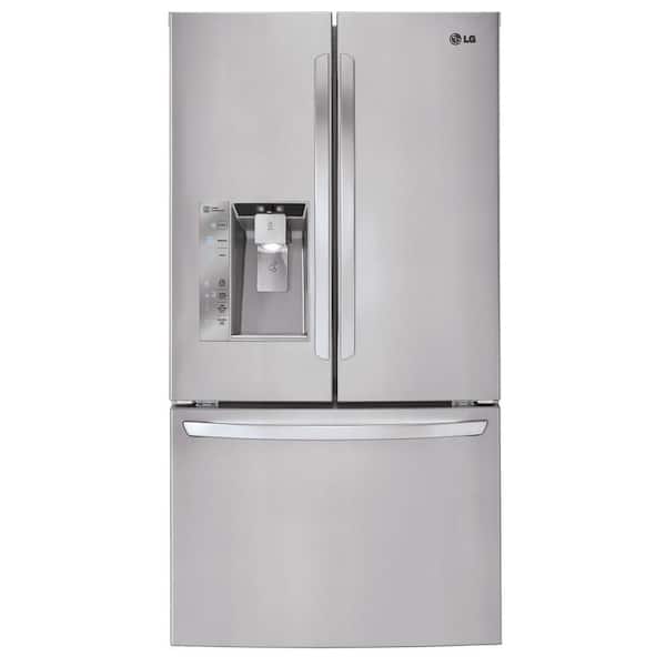 LG 31.7 cu. ft. Built-in French Door Refrigerator in Stainless Steel