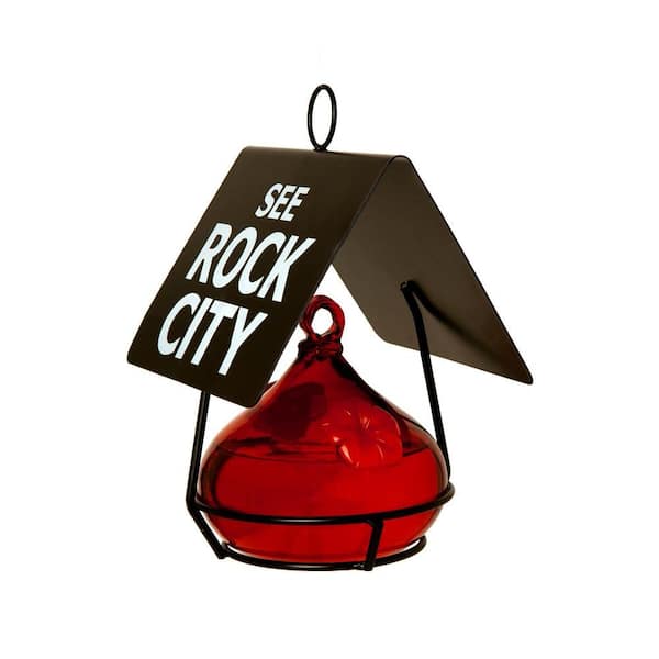 Unbranded See Rock City Hummingbird Feeder
