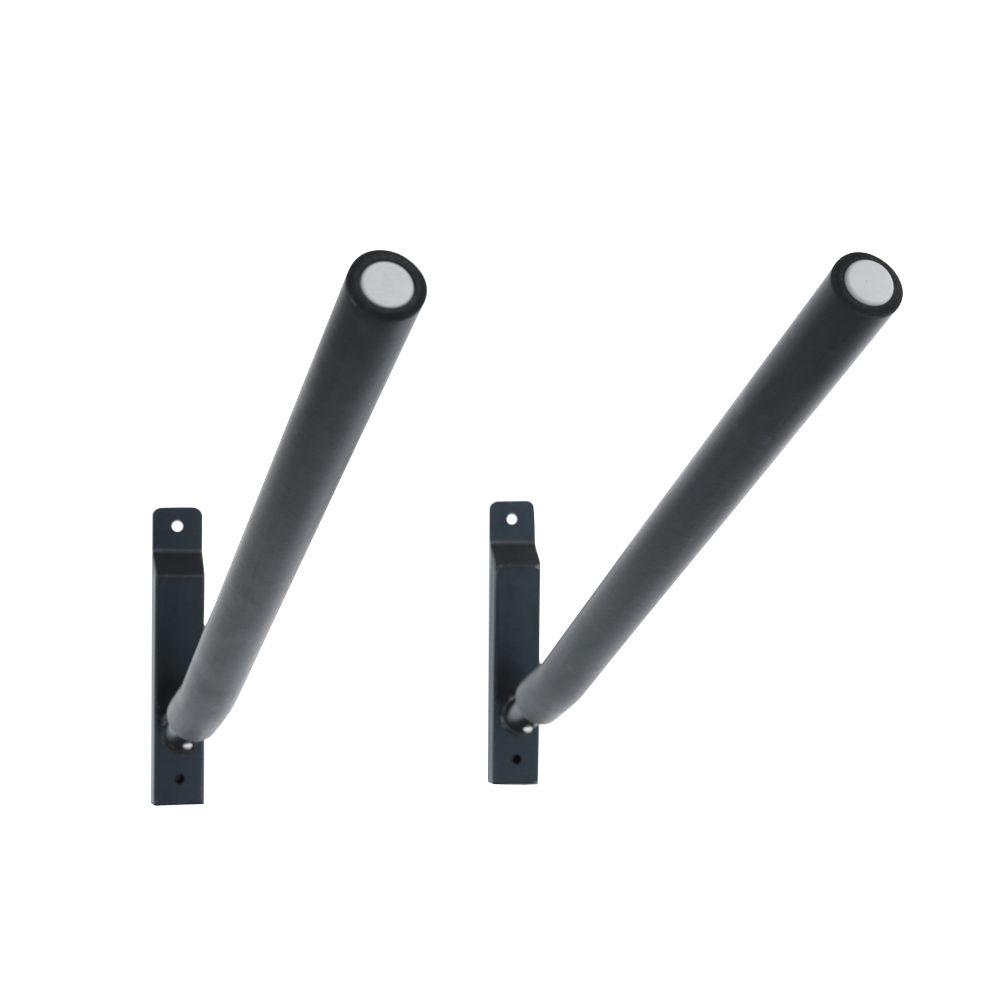 Sparehand Single Wall Mount Rack with Angled Padded Arms for 1 Surfboard or SUP Paddle Board