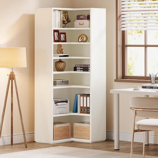 TRIBESIGNS WAY TO ORIGIN Frailey 64.96 in. Tall White Wood Free