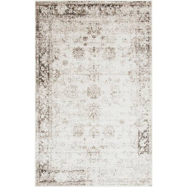 Unique Loom Sofia Casino Beige 5' 0 x 8' 0 Area Rug 3134038