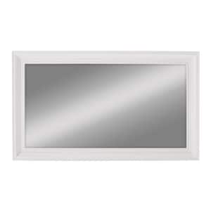 47.24 in. W x 27.56 in. H White Rectangle Wall Mounted Full Length Hanging Mirror