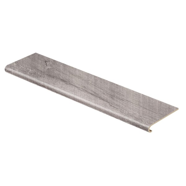 Cap A Tread Sawn Grey 47 in L x 12.15 in W x 1.69 in T Stair Tread Cover Adhesive