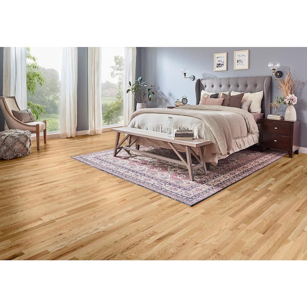 Bruce Plano Low Gloss Country Natural Oak 3/4 in. T x 3-1/4 in. W Smooth Solid Hardwood Flooring (22 sq.ft./ctn)