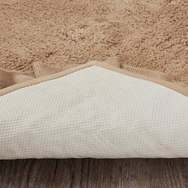 VHC Brands Burlap 27 in. x 48 in. Natural Tan Bathmat 80275 - The Home Depot