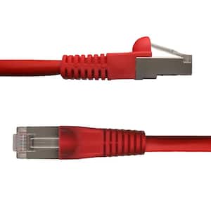 CAT 7 S-FTP patch cable, LSZH – Red