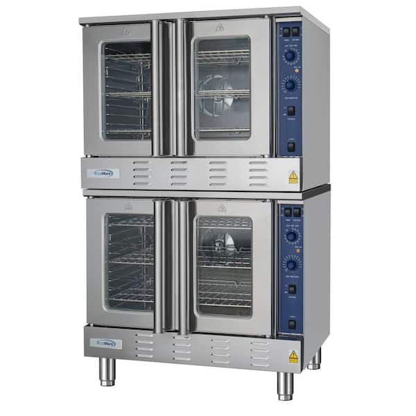 Migali C-CO1-LP Single Full Size Liquid Propane Convection Oven - 46,000  BTU, Floor Model