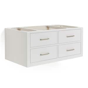 Hutton 42 in. W x 22 in. D x 18 in. H Bath Vanity Cabinet without Top in White