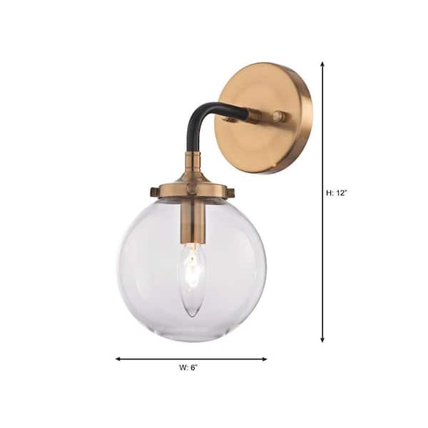 Brass - Wall Sconces - Lighting - The Home Depot