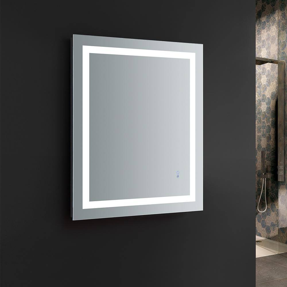 Frameless 36" x 30" Clear LED Bathroom Vanity Mirror