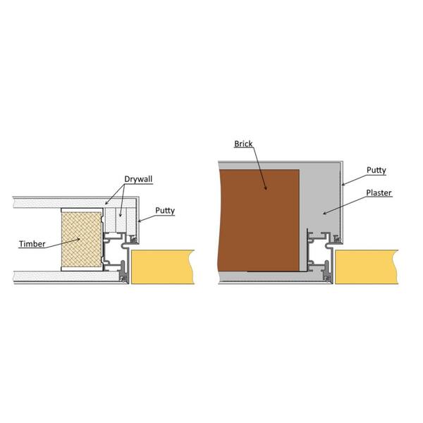 Sartodoors 36 in. x 84 in. Unassembled Right-Hand/Inswing