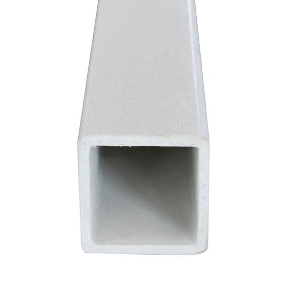 36 in. x 2 in. x 1/5 in. FRP Composite Square Tube Fence Post