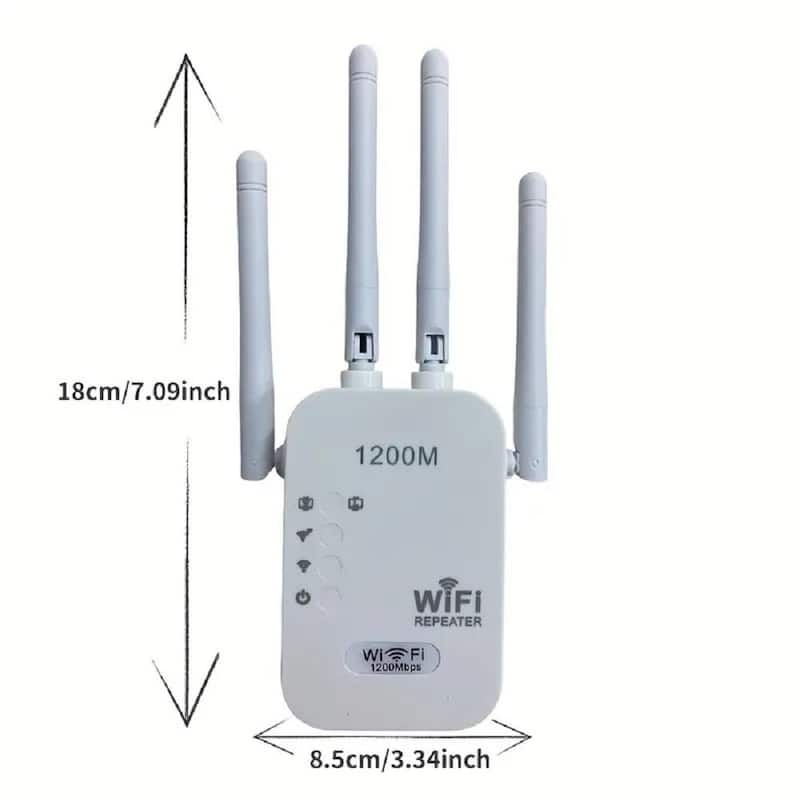 Wireless Repeater Network Adapter White (1-Pack)