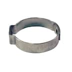 3/4 in. Stainless-Steel Poly Pipe Pinch Clamps (10-Pack)