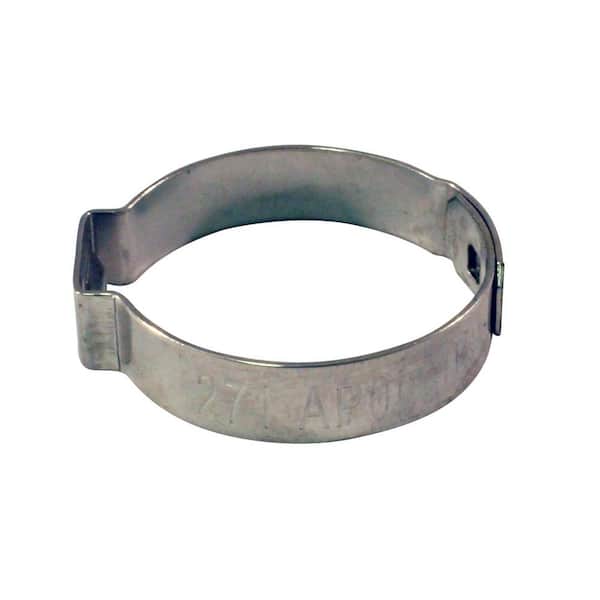 Apollo 3/4 in. Stainless-Steel Poly Pipe Pinch Clamps (10-Pack)