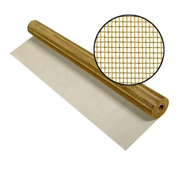 Phifer 60 in. x 50 ft. Brite Bronze Screen