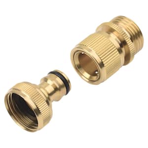 MELNOR Metal Double Female Adapter Connect threaded pipe water hose Water Pump