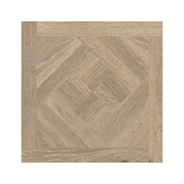Spanish Arborix 24 in. x 24 in. x 9 mm Matte Wood Look Porcelain Floor and Wall Tile-Arce (4 PCS, 15.5 sq. ft./Case)