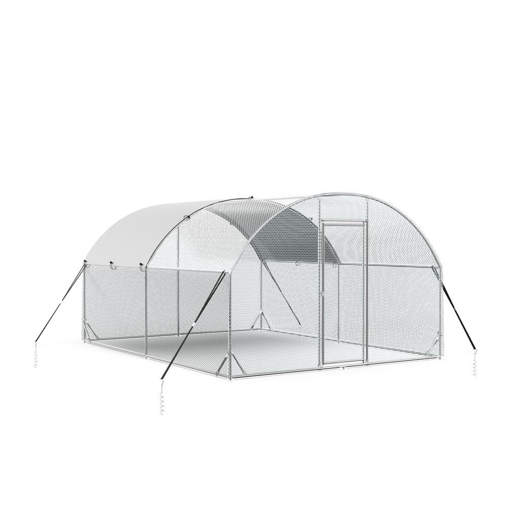 Dog Pens 0.00298 -Acre In-Ground Chicken Run Coop