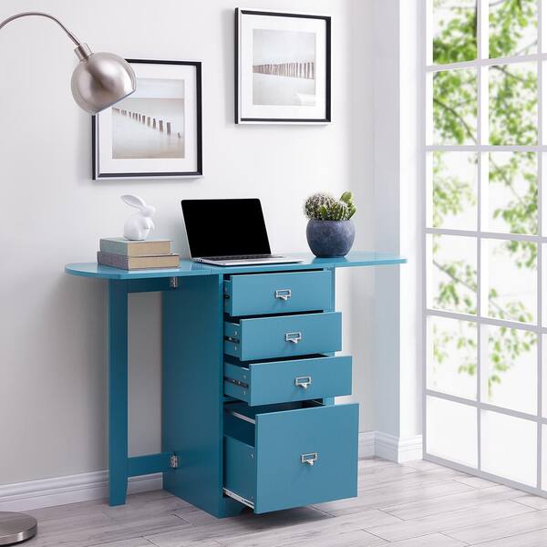 file cabinet with folding desk