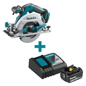 18V LXT Lithium-Ion 6-1/2 in. Circular Saw with bonus 18V 4.0Ah LXT Lithium-Ion Battery and Charger Starter Pack