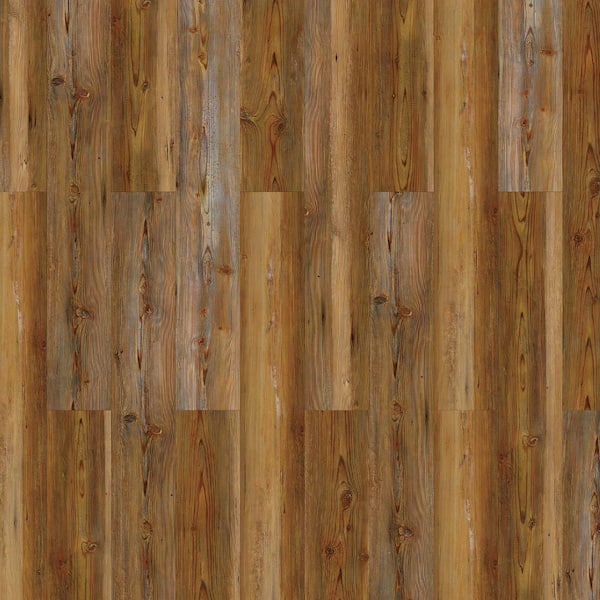 Hydrostop Escape Lagoon 20 MIL x 7.1 in. W x 48 in. L Waterproof Click Vinyl Plank Flooring (23.64 sq. ft./Case)