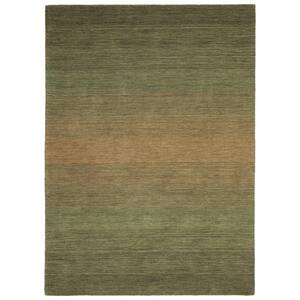 Shades Green 8 ft. x 10 ft. Area Rug