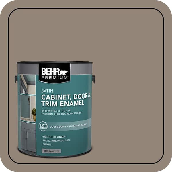 1 gal. #N220-5 Ottertail Satin Enamel Interior/Exterior Cabinet, Door & Trim Paint