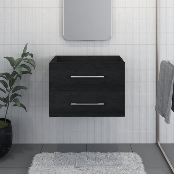 VOLPA USA AMERICAN CRAFTED VANITIES Napa 30 in. W x 18 in. D Bath Vanity Cabinet Only in Black Ash