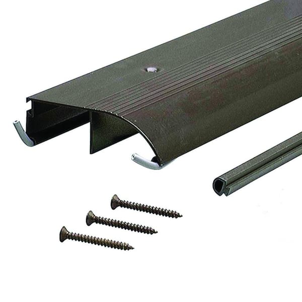 High Bumper 3-3/8 in. x 51-1/2 in. Bronze Aluminum Threshold